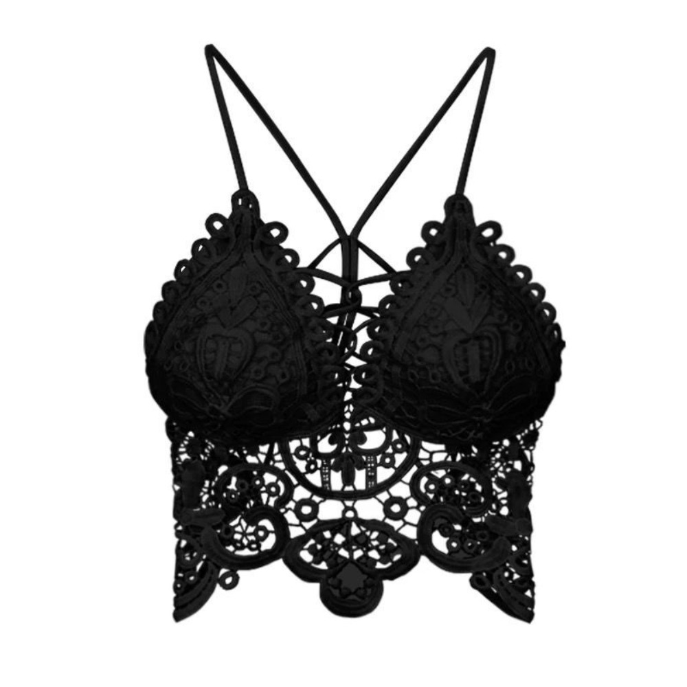 Cami Top Lace - Modna kamizelka w stylu bohemy, top
