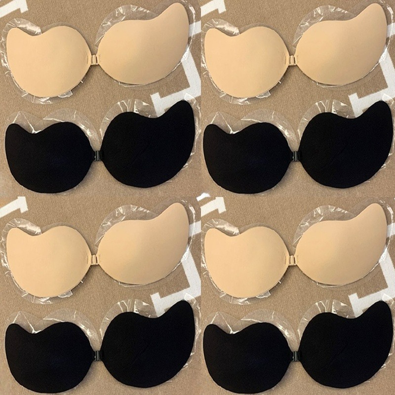 Silicone Bra Adhesive - 1/2 pary Niewidoczny biustonosz push-up bez