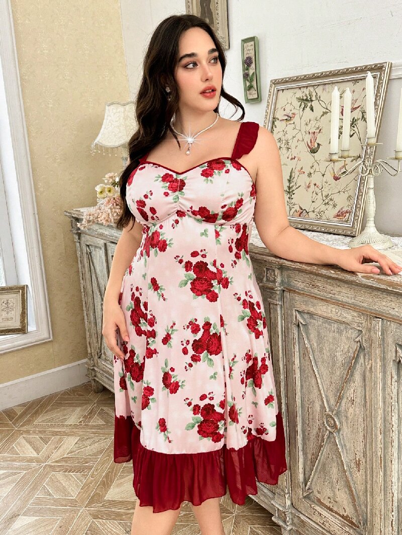 Damska koszulka nocna plus siz – Cami Top Lace recenzja i cena
