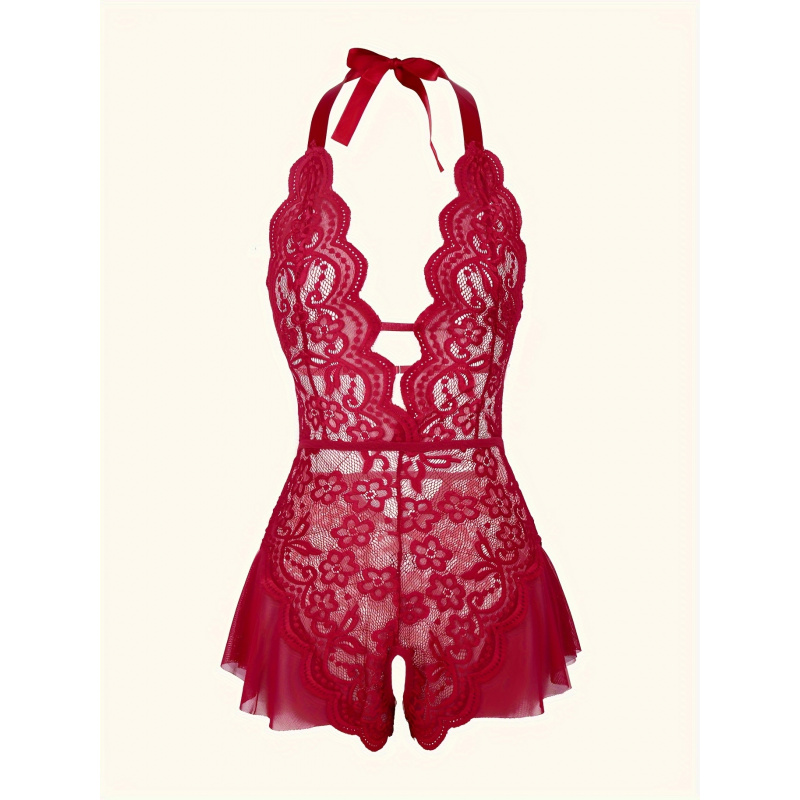 Urocze koronkowe body z siatec – Lace Teddy Lingerie recenzja i cena