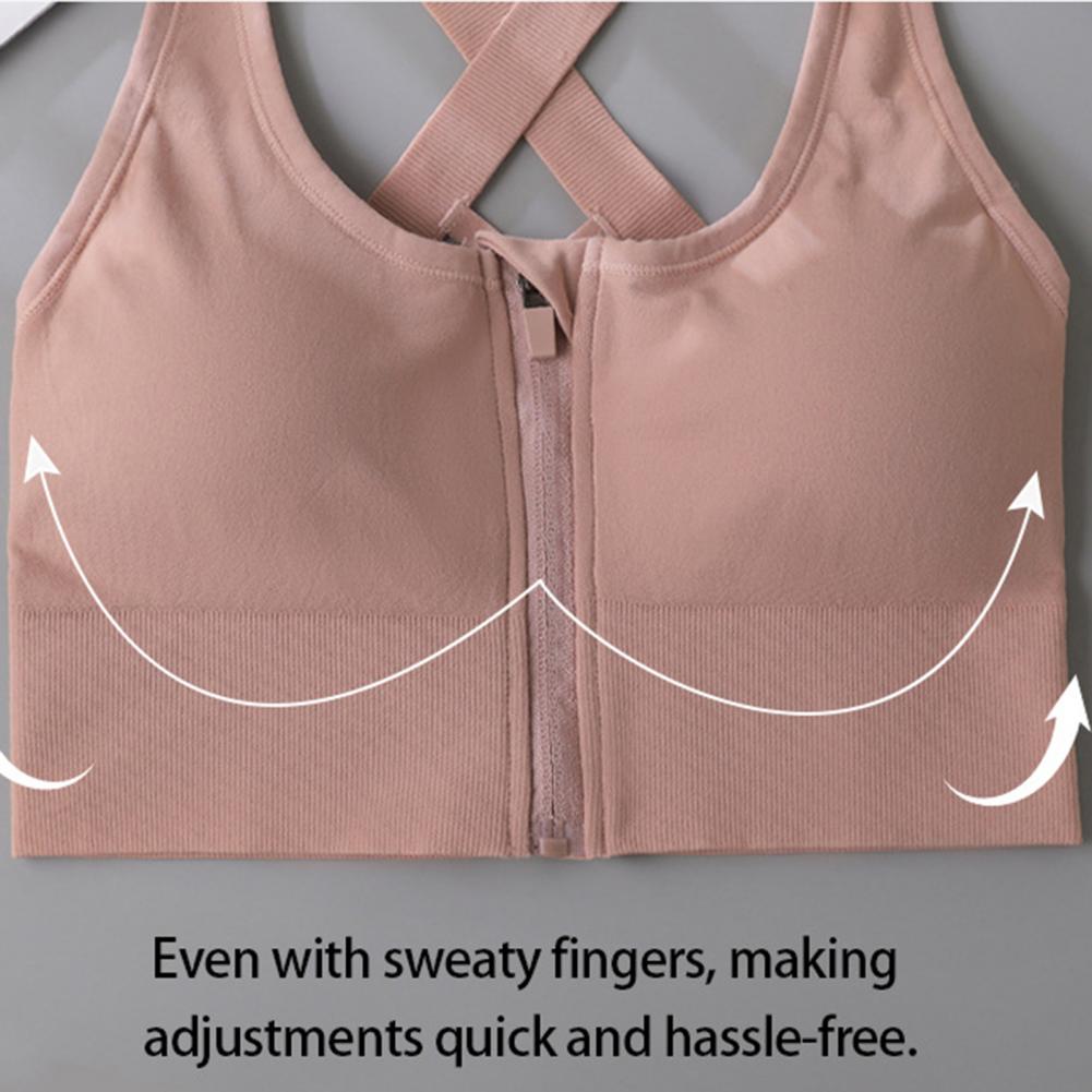 Biustonosz sportowy z zamkiem  – Sports Bra High Impact recenzja i cena