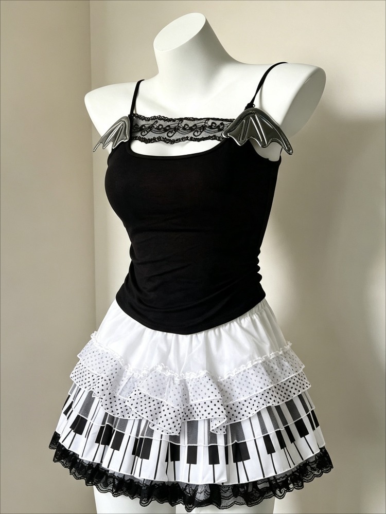 Retro Zestaw Dwuczęściowy w St – Cami Top Lace recenzja i cena